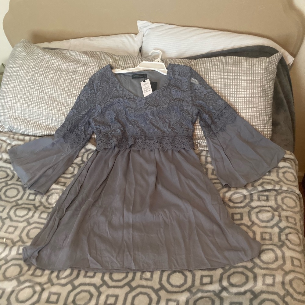 OBO Grey dress size XL Never worn still has tags